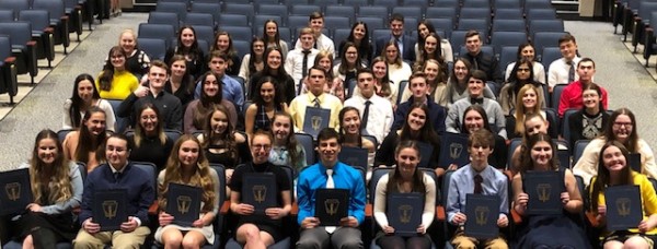 National Honor Society members